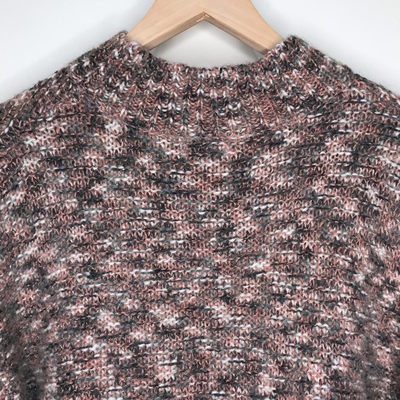 SOLD Witchery Pink Green Textured Twist Jumper S - Picture 9 of 13